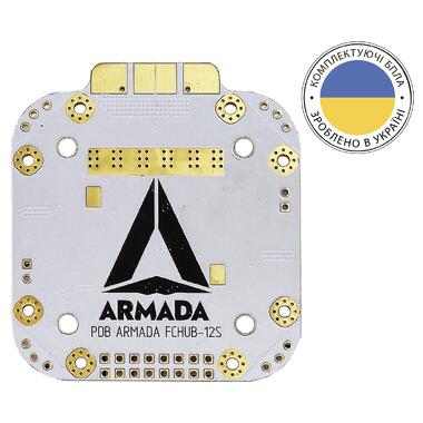 Плата распределения питания для квадрокоптера ARMADA FCHUB-12S фото №1