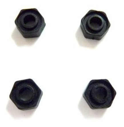 Гайка шестигранна Himoto 1.5x10,2x8 Hex, Pin 4 шт (82814) фото №1