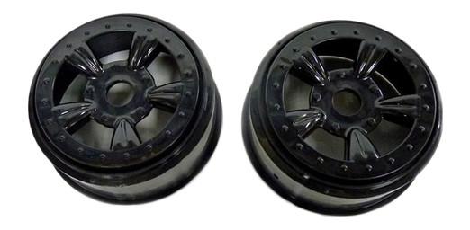 Колісні диски Himoto Black Rims For Short Course Truck 2P (822001B) фото №1