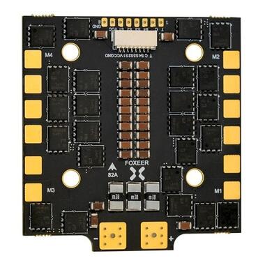 Регулятор 4-в-1 Foxeer Reaper V2 82A F4 128K BL32 4-8S (FOX-MR1826) фото №1