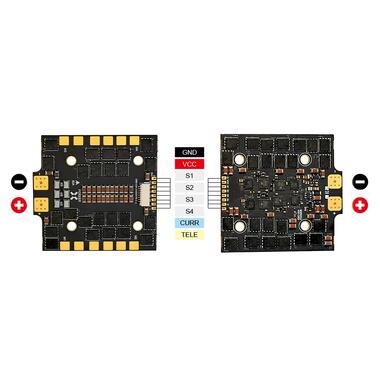 Регулятор 4-в-1 Foxeer Reaper V2 82A F4 128K BL32 4-8S (FOX-MR1826) фото №4