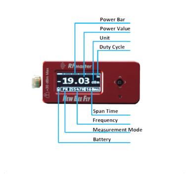 Измеритель мощности NEW BEE FLY RF Master + 5W 6GHz 6dB attenuator (RF-master) фото №5