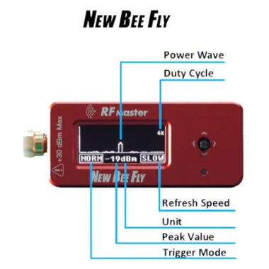 Измеритель мощности NEW BEE FLY RF Master + 5W 6GHz 6dB attenuator (RF-master) фото №8