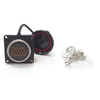 Коннектор WEIPU 20pin WF28K20Z1 мама IP67 (AMS-WPU-WF28K20Z1) фото №2