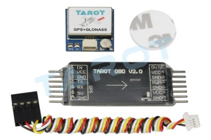 Модуль OSD Tarot 2.0 міні з антеною GPS (TL300L2) фото №1