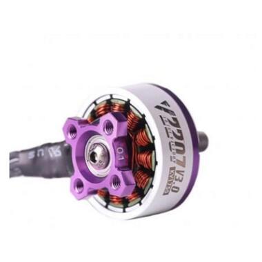 FPV двигун безколекторний T-Motor Velox V2207 V3 KV1750 purple фото №4