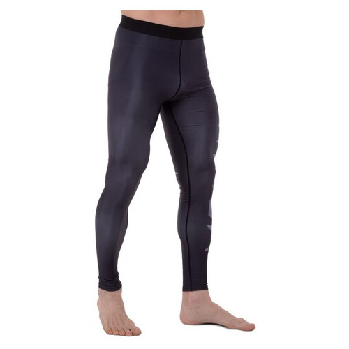 Компресійні штани тайтси для спорту Venum CK31 L Чорно-сірий (06429310) фото №3