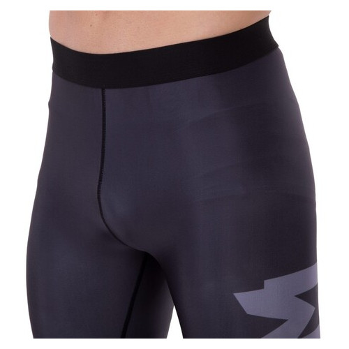 Компресійні штани тайтси для спорту Venum CK31 M Чорно-сірий (06429310) фото №5