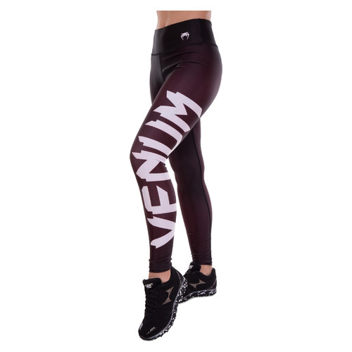 Компресійні штани тайтси для спорту VNM CK43 M Чорно-білий (06429308) фото №2