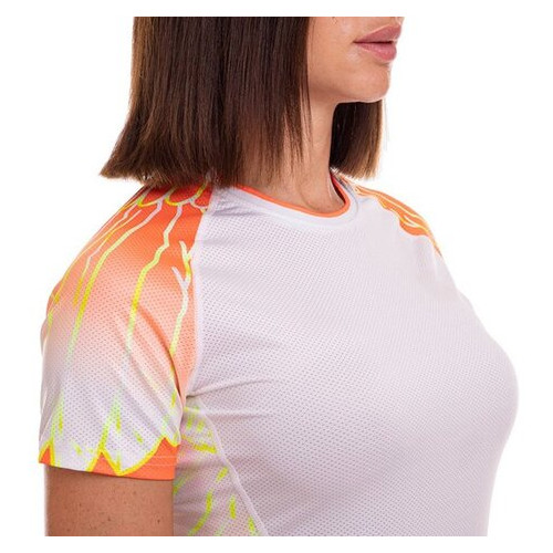 Жіноча компресійна футболка Lingo LD-7320 XL Білий (06506021) фото №2