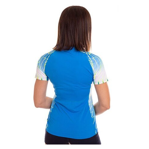 Жіноча компресійна футболка Lingo LD-7320 XL Синій (06506021) фото №3