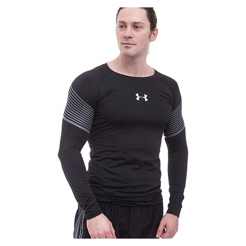 Компресійна футболка чоловіча з довгим рукавом FDSO UAR K1-1 XL Чорний (06508137) фото №1