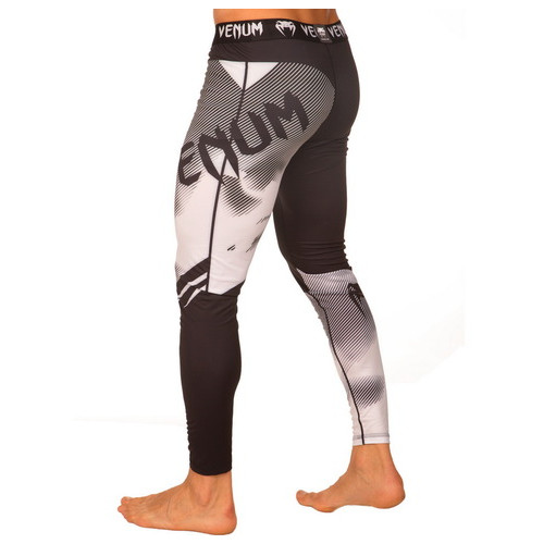 Компресійні штани тайтси для спорту FDSO VNM 8236 XL Чорно-білий (06508297) фото №2