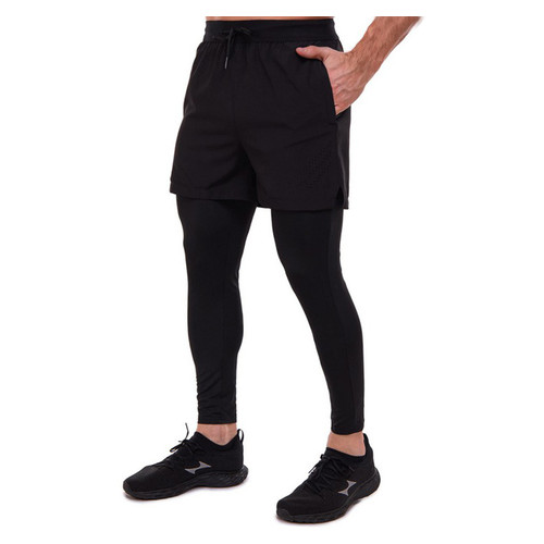 Компресійні штани тайтси для спорту Lidong LD-0565 XL Чорний (06531022) фото №1