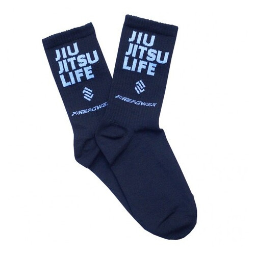 Шкарпетки спортивні компресійні Firepower Jiu Jitsu life L фото №3
