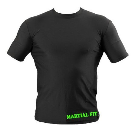 Футболка компрессионная Berserk-sport Martial Fit black XS фото №5