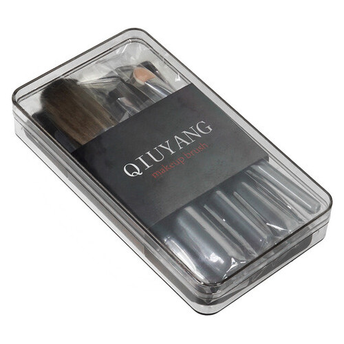 Набор кистей Qiuyang для макияжа 7 шт серый (56840001) фото №2