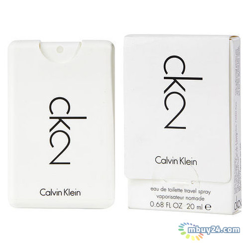 Туалетна вода Calvin Klein CK2 для чоловіків та жінок (оригінал) - edt 20 ml mini фото №1