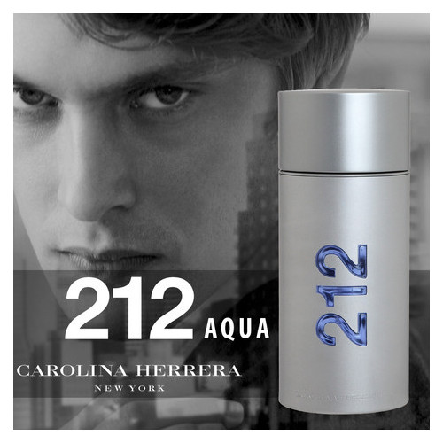 Туалетная вода Carolina Herrera 212 Men Aqua 100 мл limited edition фото №2