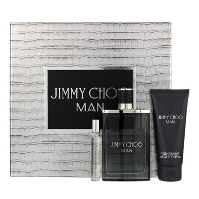 Набор Jimmy Choo Jimmy Choo Man для мужчин (оригинал) - set (edt 100 ml + edt 7.5 ml mini + asb 100 ml)  фото №1