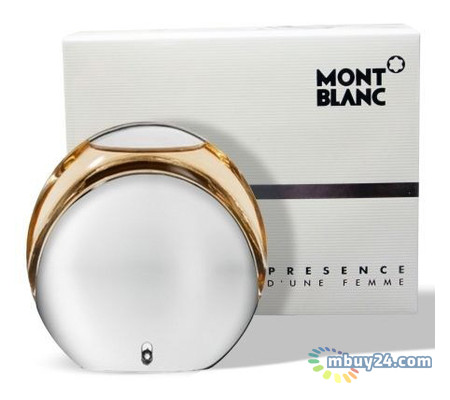 Туалетна вода для жінок Mont Blanc Presence dune Femme 75 ml (3386460028356) фото №1