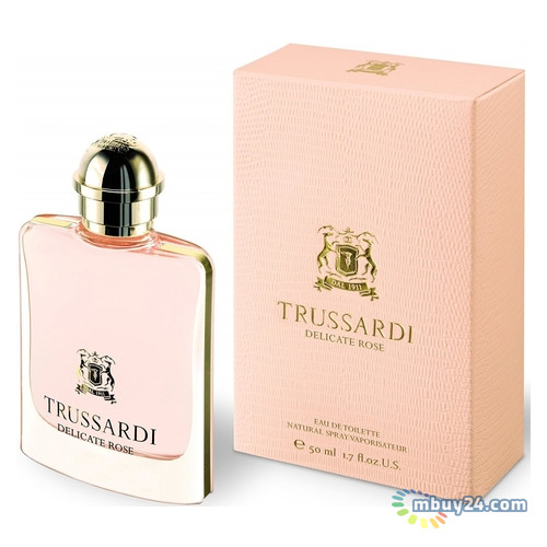 Туалетная вода Trussardi Delicate Rose для женщин (оригинал) - edt 50 ml