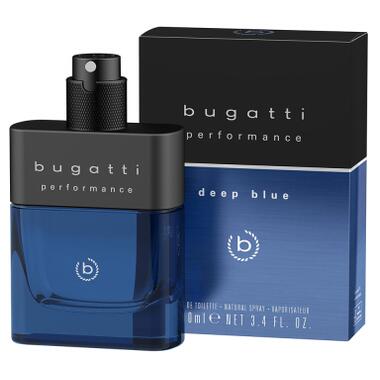 Туалетна вода Bugatti Performance Deep Blue 100 мл (4051395413179) фото №1