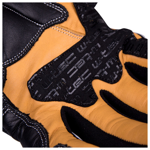 Шкіряні мото рукавички W-TEC Flanker B-6035 - чорний / M (16296-M) фото №9