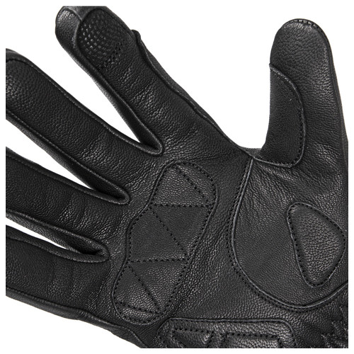 Жіночі шкіряні мото рукавички W-TEC Perchta - чорний / XS (20511-XS) фото №6