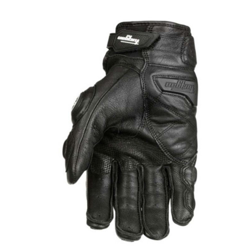 Мотоциклетні рукавички шкіряні із захистом кістяшок Furygan L чорний фото №2