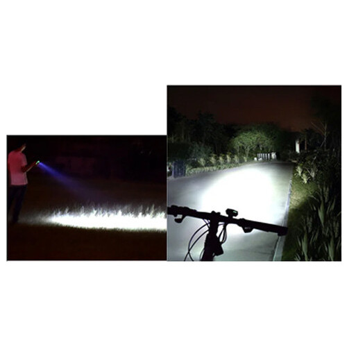 Ліхтар велосипедний подвійний Feel Fit DEN-002 фото №8
