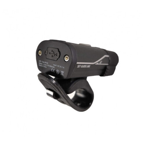 Ліхтар велосипедний LED Cree XP-G2 Feel Fit USB Чорна фото №5