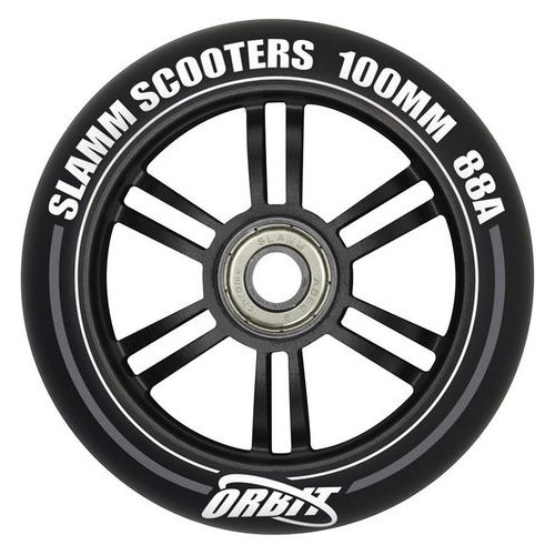 Колесо Slamm Orbit 100 мм (Чорний, 100мм) фото №1