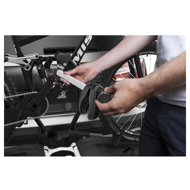 Велокріплення на фаркоп для 2-х велосипедів Thule EasyFold XT 2B 13pin Black Black TH933101 фото №2