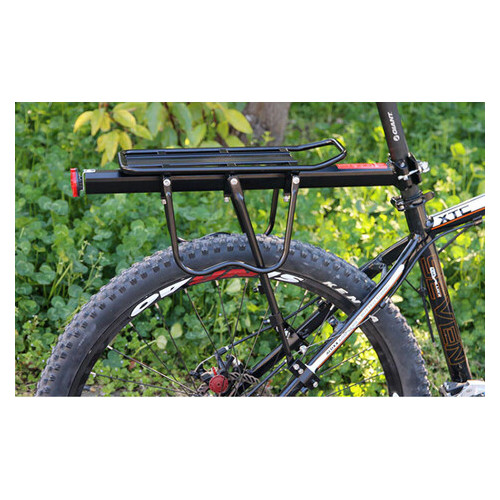 Велосипедний багажник Feel Fit 20-29 алюмінієвий чорний (HJ-006) фото №11