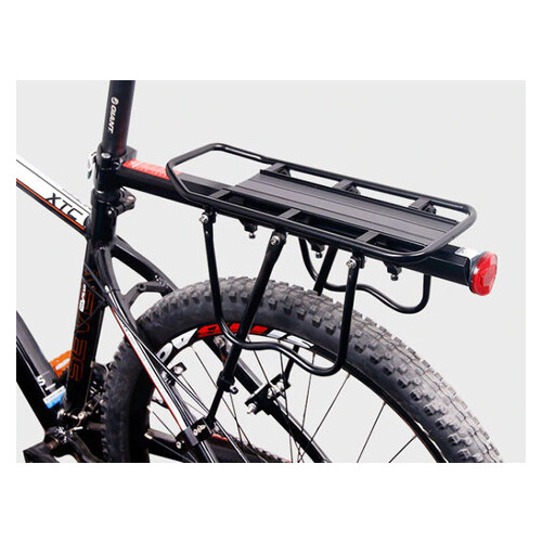 Велосипедний багажник Feel Fit 20-29 алюмінієвий чорний (HJ-006) фото №3