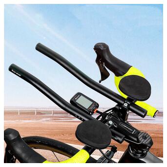 Кермо-лежак для шосейного велосипеда West Biking 0815017 Black фото №4