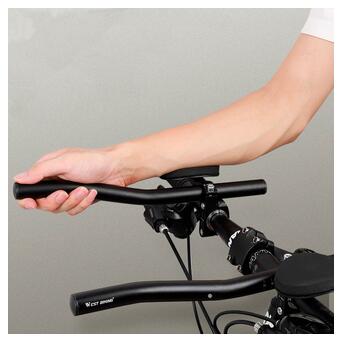 Кермо-лежак для шосейного велосипеда West Biking 0815017 Black фото №2