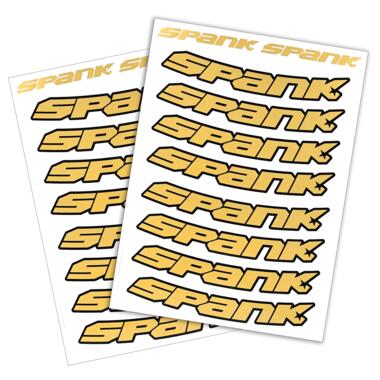 
Набір наклейок на обода SPANK Decal kit, Yellow (V01F99PVC034SPK) фото №2