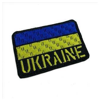 Шеврон на липучках UKRAINE ВСУ (ЗСУ) 20222219 10023 7х4,5 см фото №2