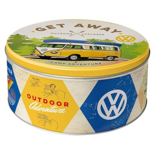Коробка для зберігання Round L VW Bulli Nostalgic Art (30601) фото №1