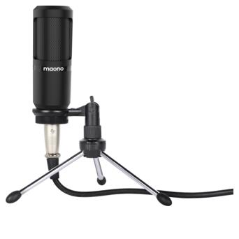 Студійний конденсаторний мікрофон Maono AU-PM360TR чорний фото №2