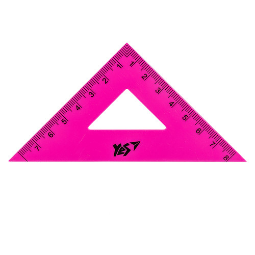 Трикутник Yes 8 см рівнобедрений (370575) фото №1