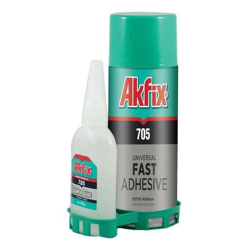 Універсальний клей-гель Akfix 705 Fast Adhesive з активатором 100 грам фото №1