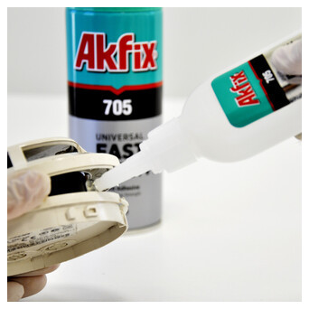 Клей із активатором Akfix 705 Fast Adhesive 125 грам фото №6