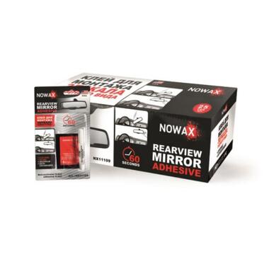 Автомобильный клей Nowax Rearview Mirror Adhesive 0.4 мл + 0.6 мл (NX11109) фото №2