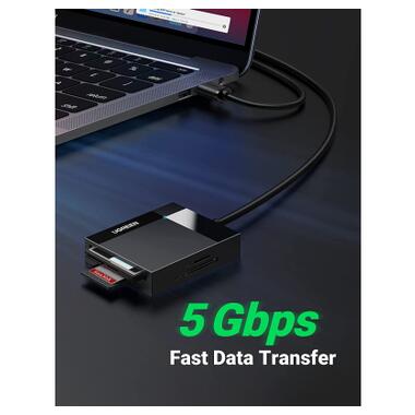 Кардридер Ugreen 30333 All-in-One USB 3.0, кабель 0,5 м (30333) фото №7