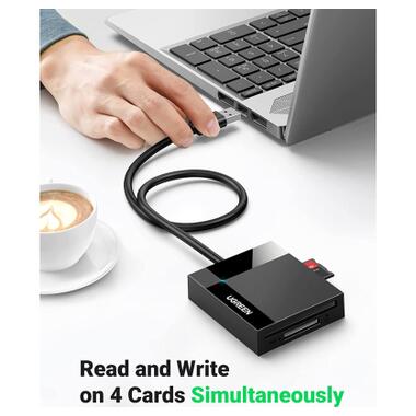 Кардридер Ugreen 30333 All-in-One USB 3.0, кабель 0,5 м (30333) фото №12