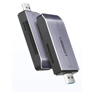 Кардридер Ugreen USB-A 3.0 to TF/SD/CF/MS Multifunction Card Reader Multi-Read (50541) фото №1