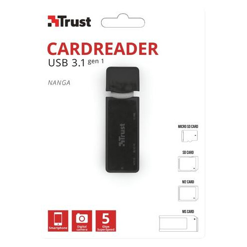 Кардридер Trust Nanga USB 3.1 (21935) фото №3